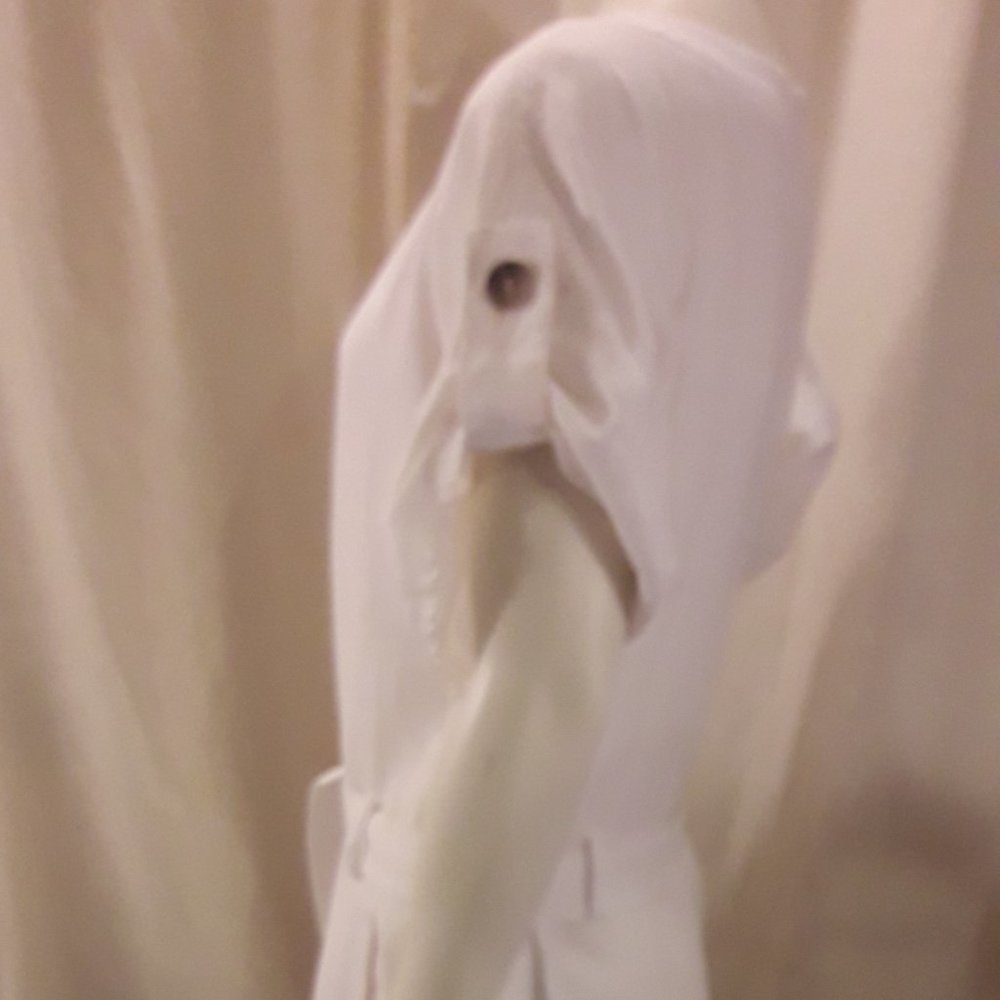 Elegant White Women's Dress